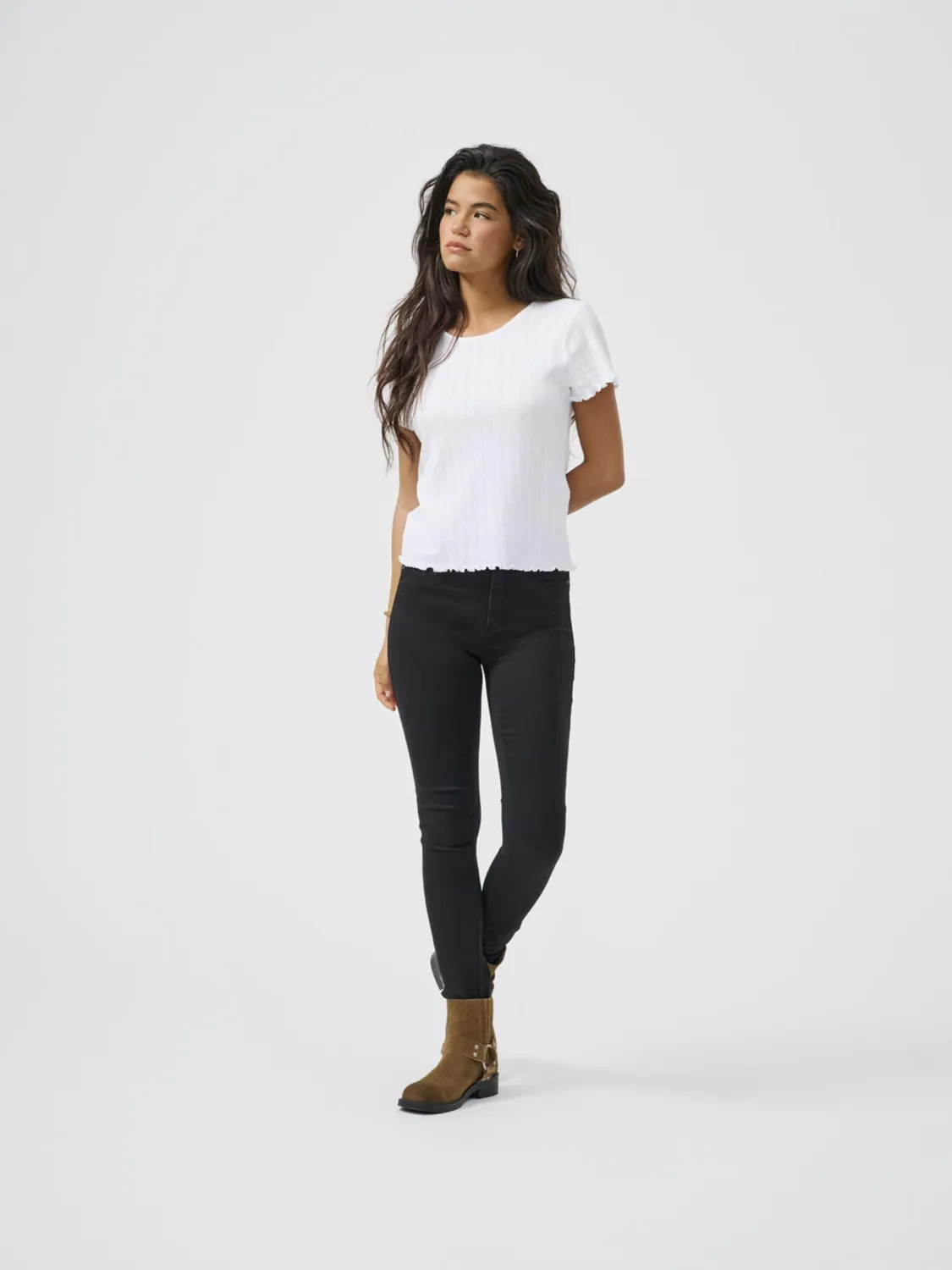 Only Onlroyal High SK 600 Noos jeans donna M/32L vita alta