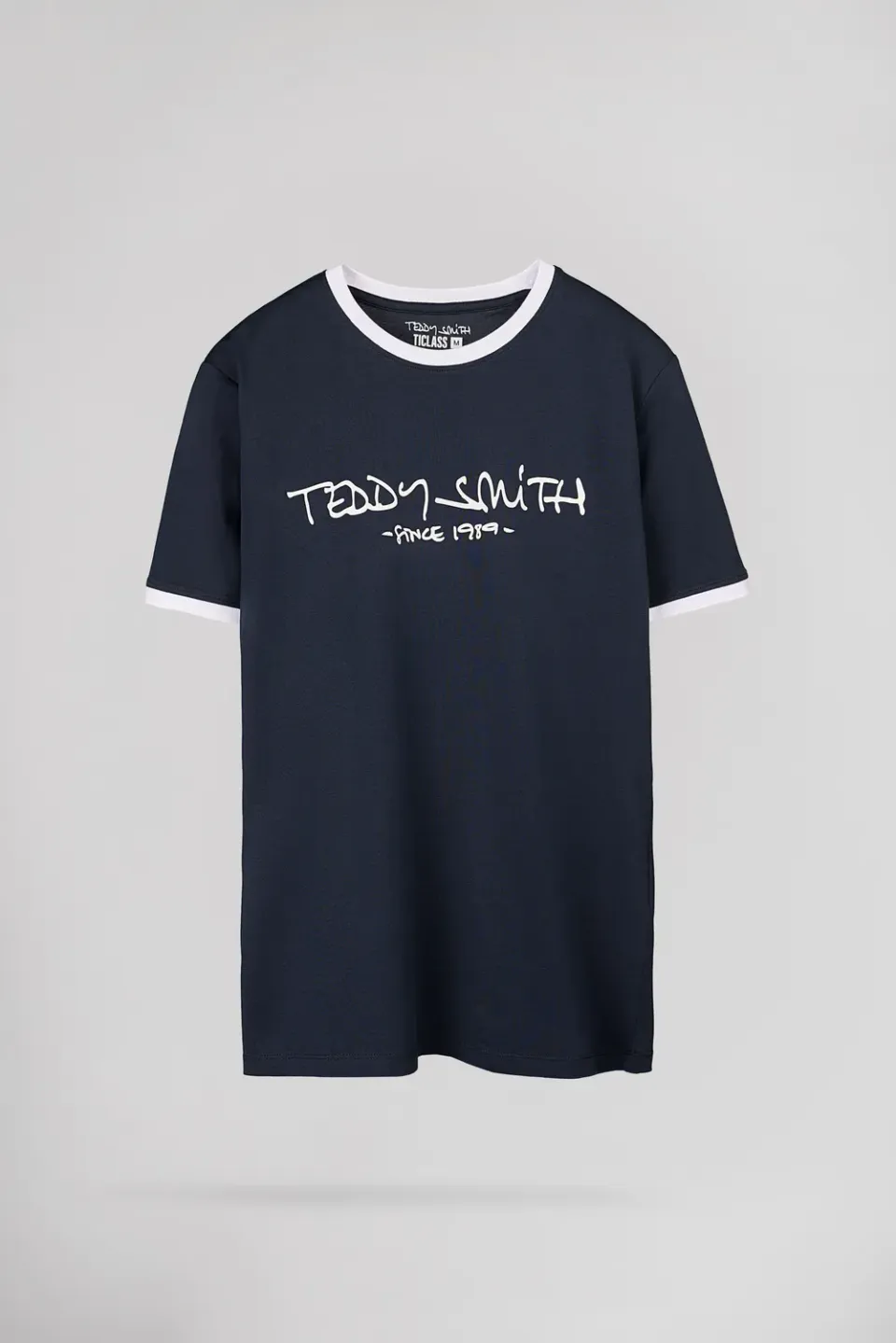 Teddy Smith Ticlass MC Total Navy t-shirt blu navy