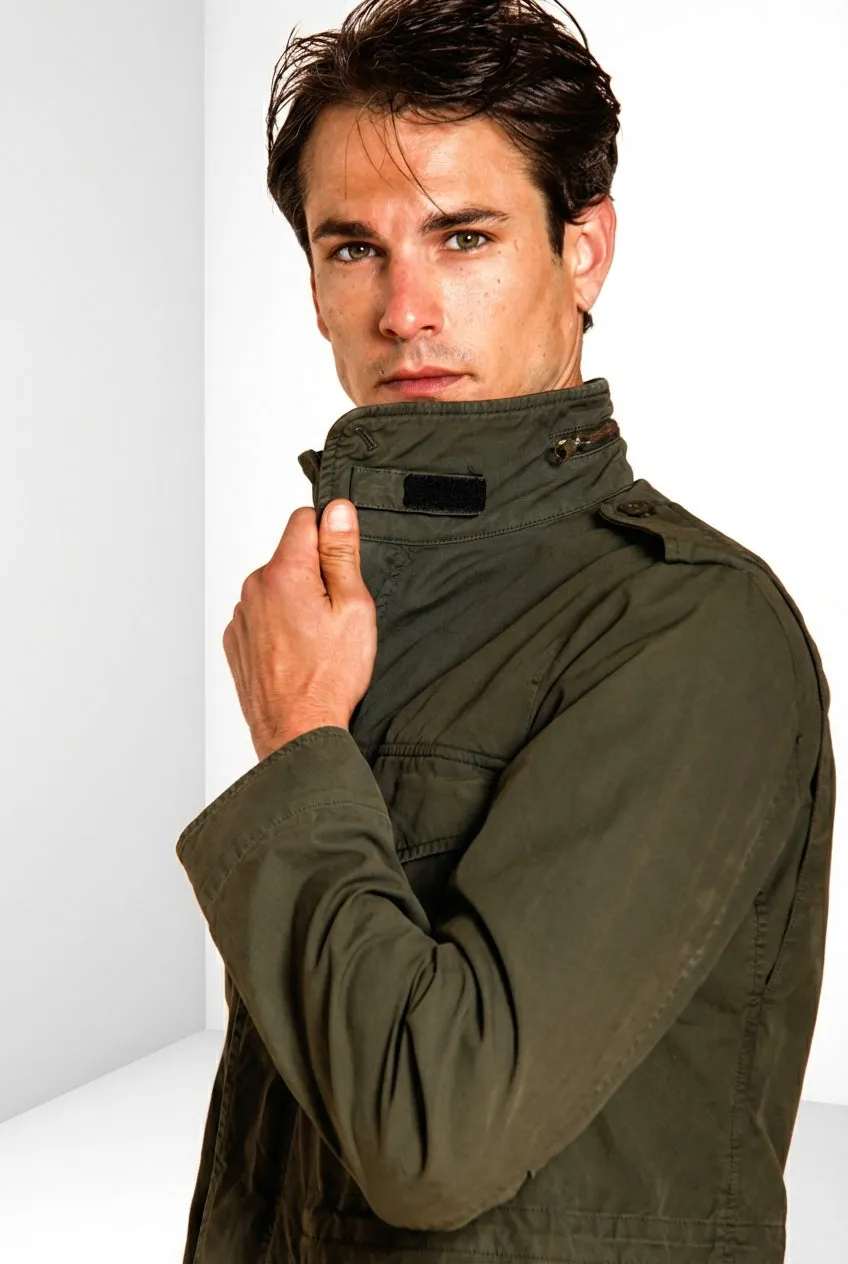 Mason's Chile Field M74 Giubbotto Canvas Verde Scuro