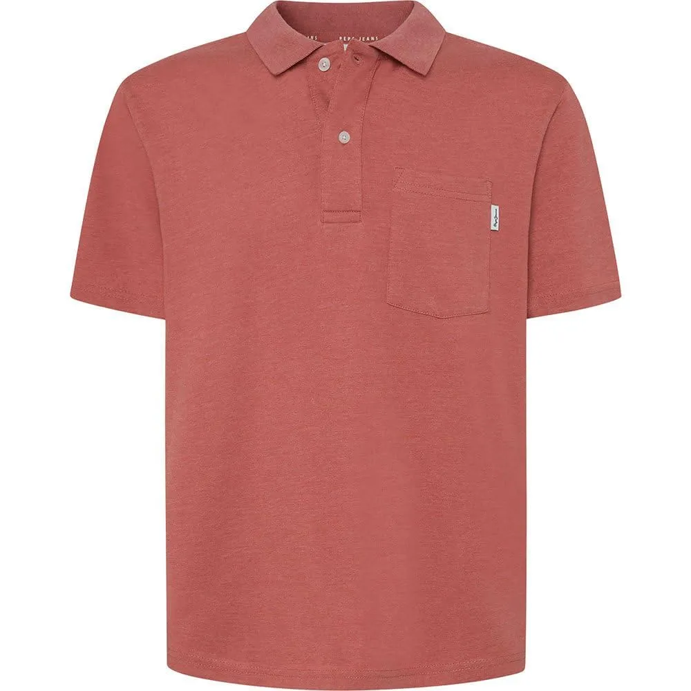 Pepe Jeans Mans polo uomo blu Sea Blue melange