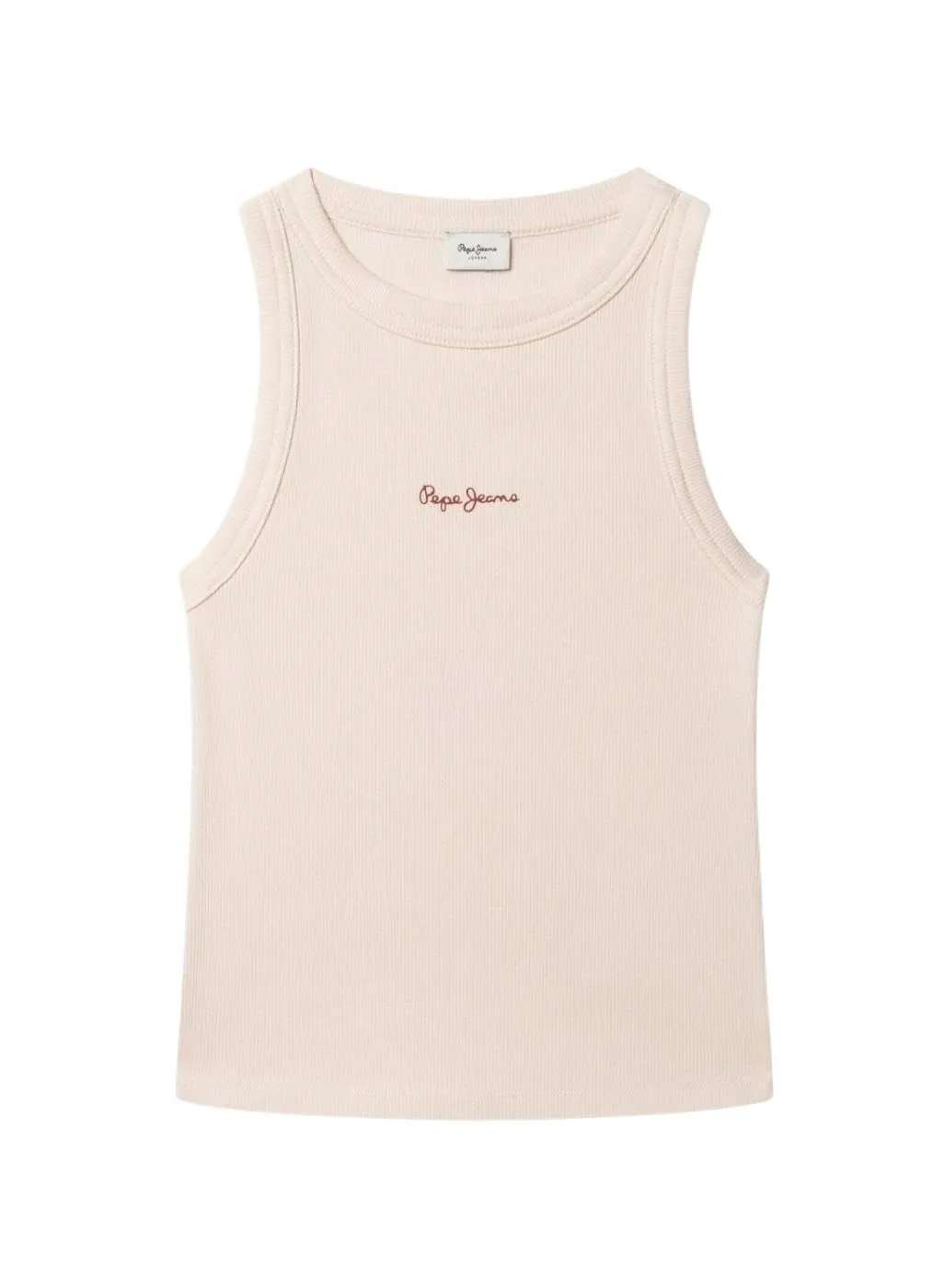 Pepe Jeans Giselle canotta bambina 10 anni costine logo