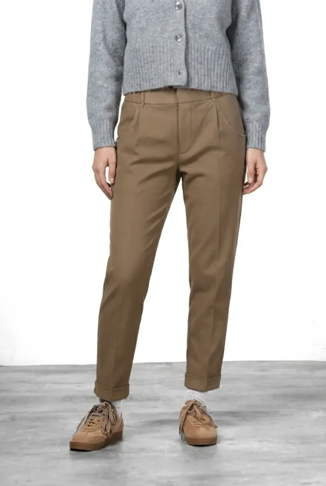 Mason's New York Jogger chino donna beige relaxed fit
