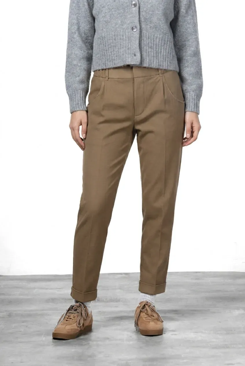 Mason's New York Jogger chino donna beige relaxed fit