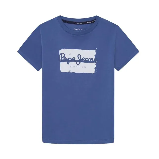 Pepe Jeans Bairon t-shirt uomo blu cotone