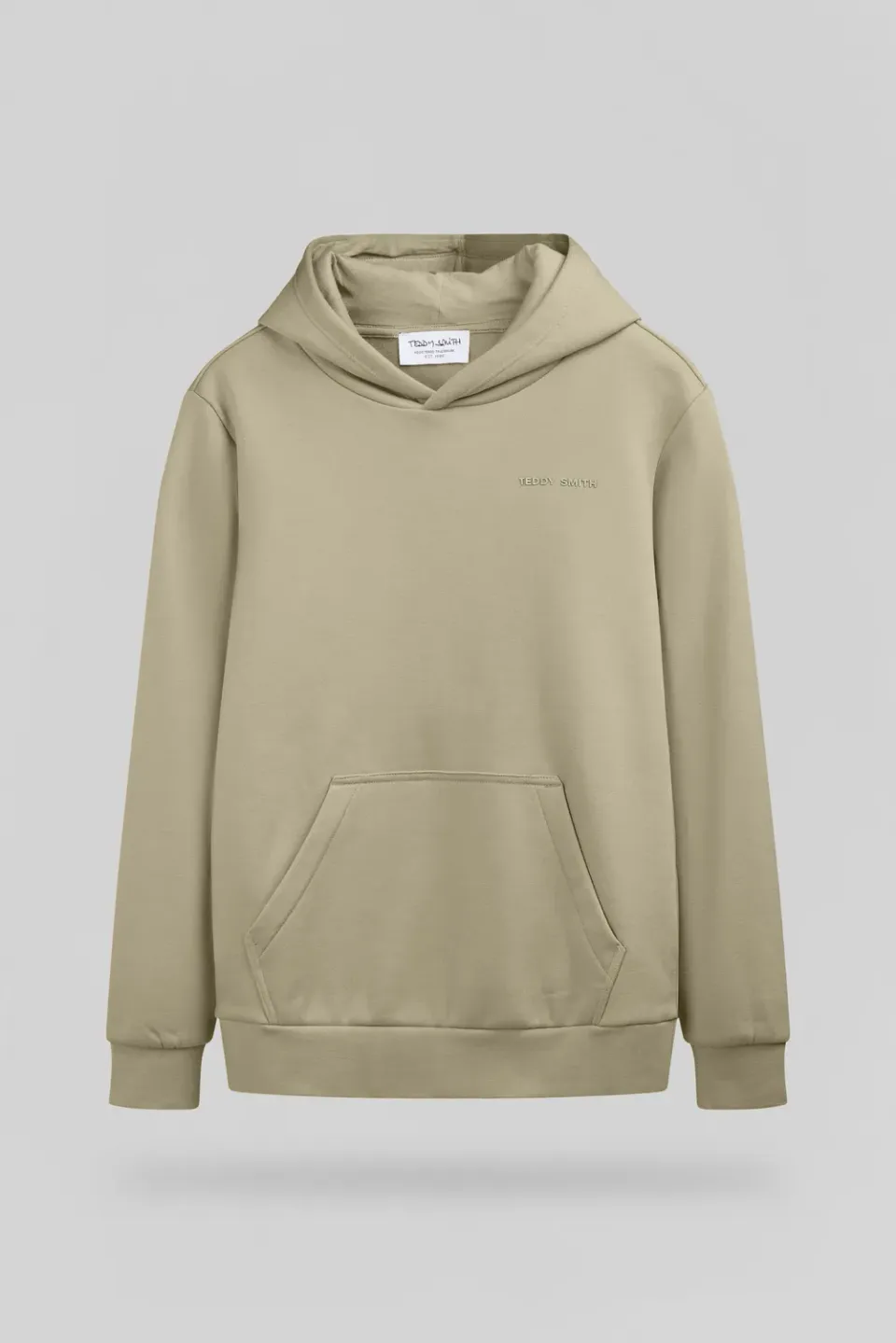Teddy Smith S-Nark Hoody felpa kaki bambino