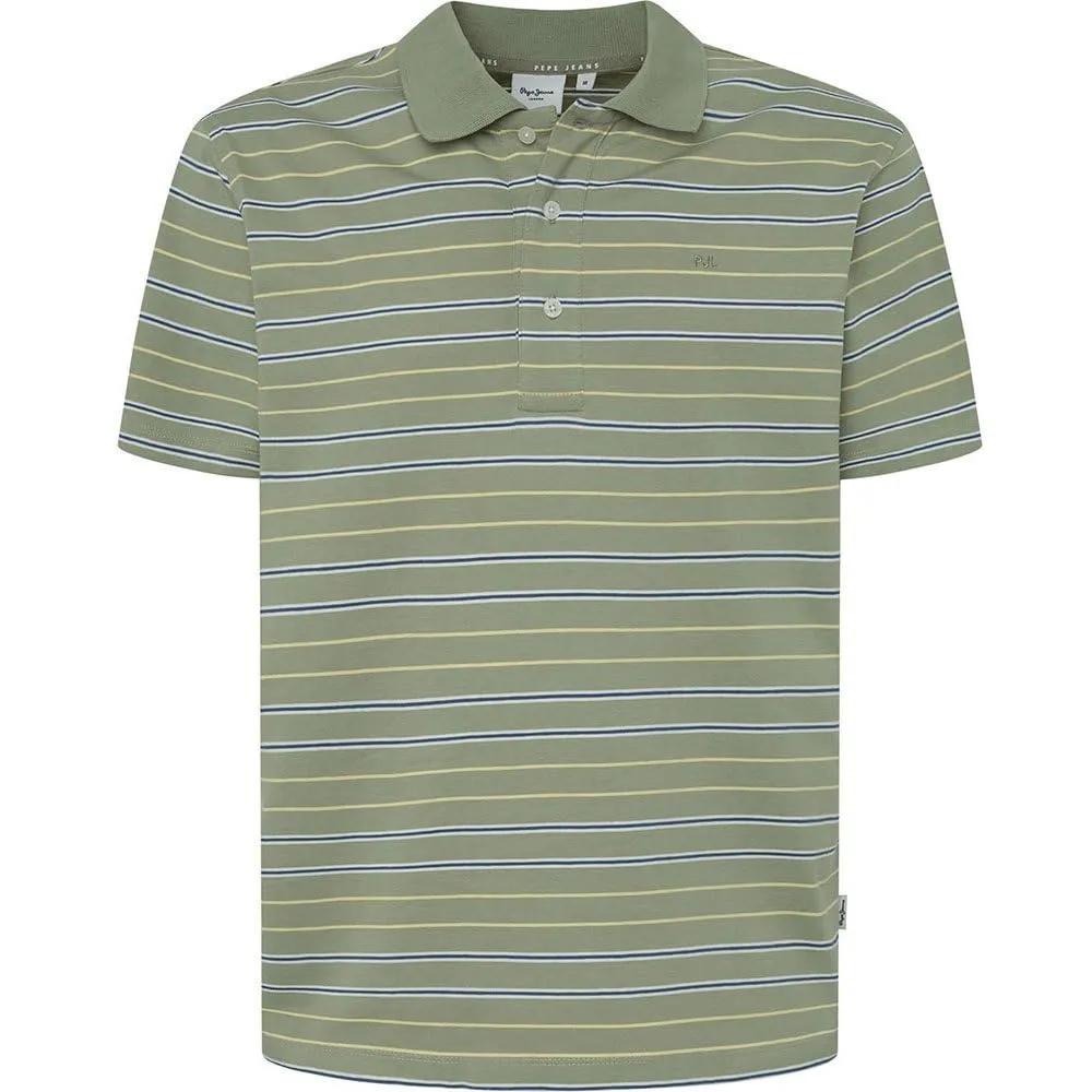 Pepe Jeans Jack Polo Uomo M a Righe Logo