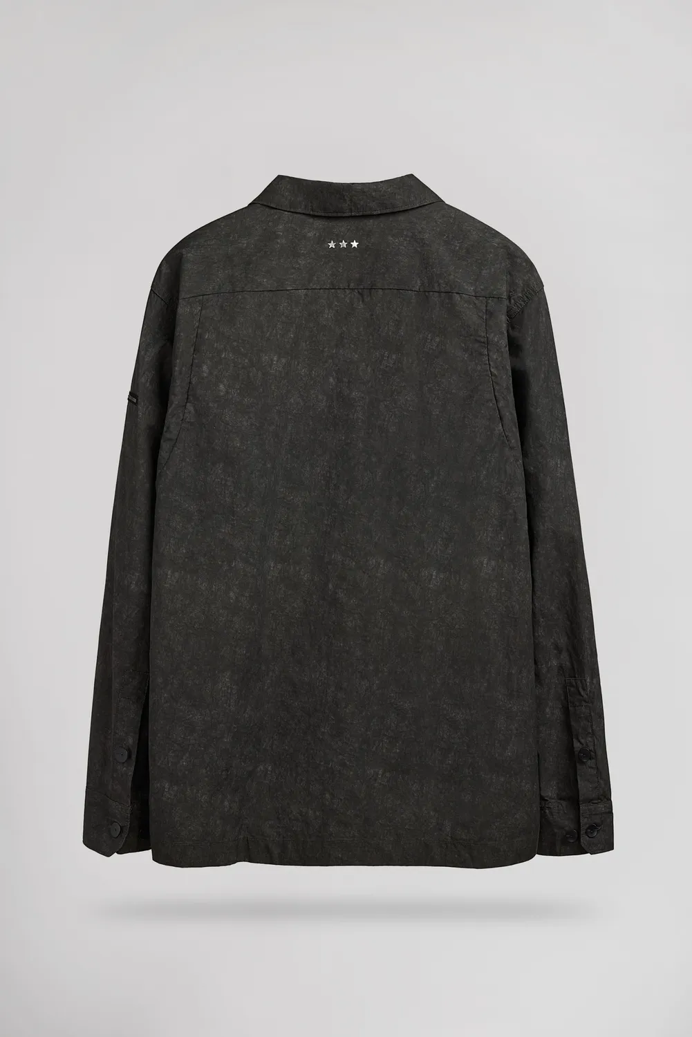 Teddy Smith C-Nylson sopracamicia uomo nero cotone