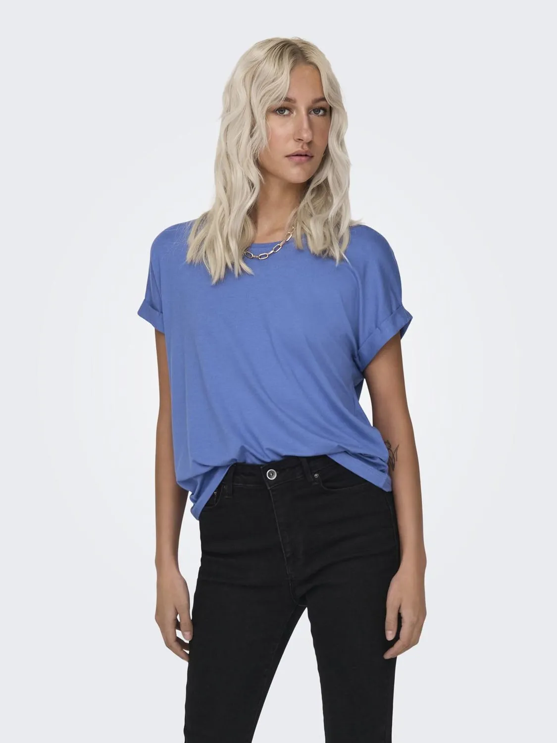 ONLY Onlmoster Top canotta donna scollatura tonda