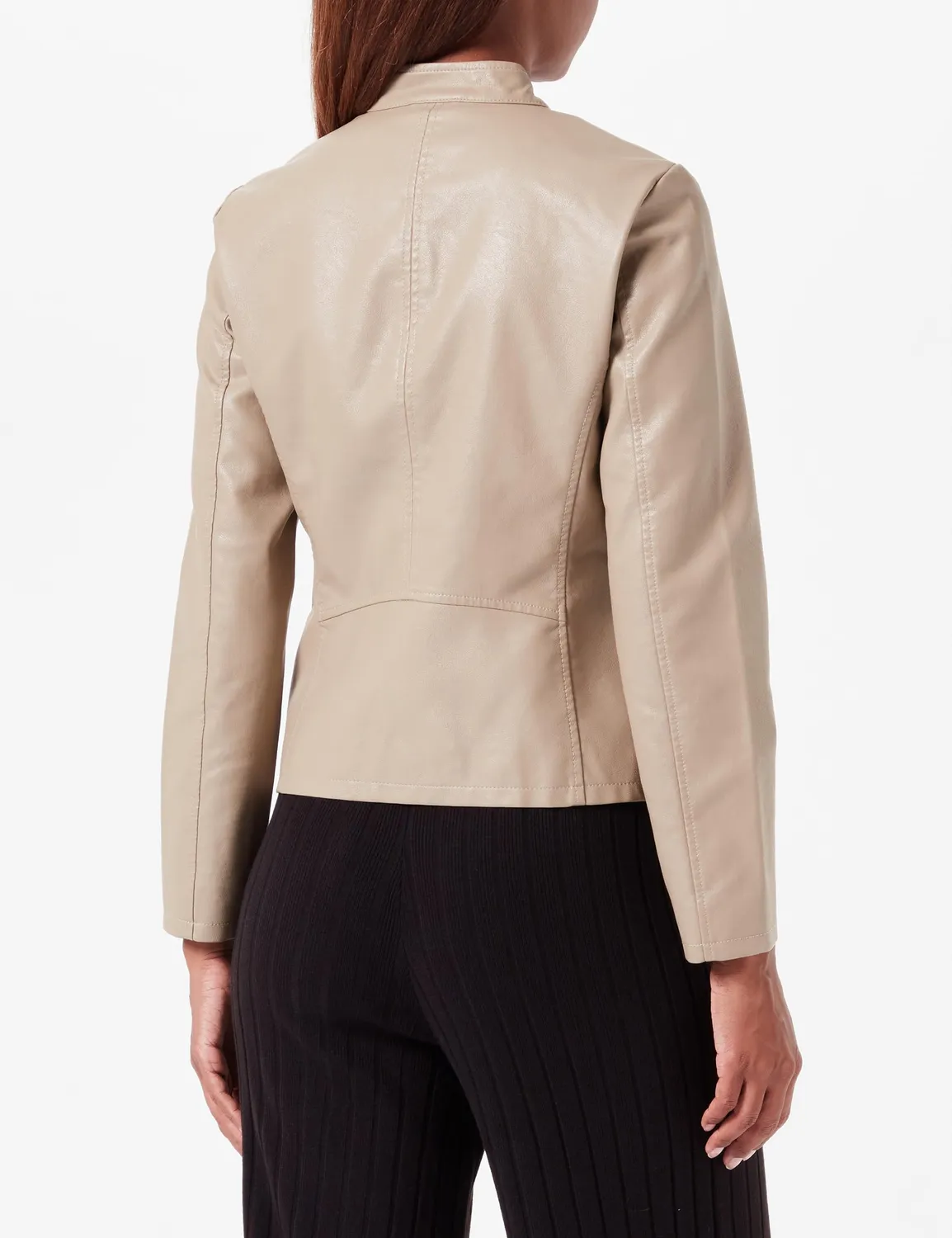 ONLY Onlnewmelisa giacca donna ecopelle collo revers