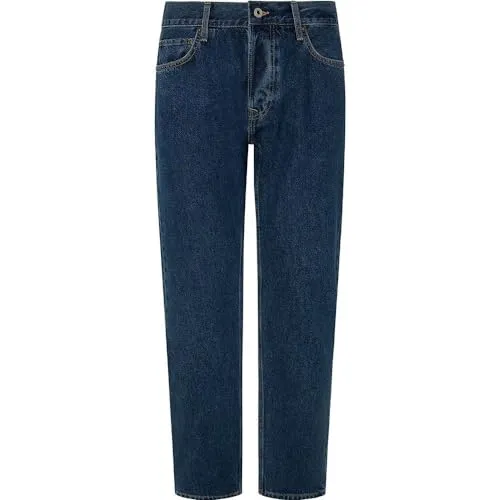 Pepe Jeans Byron Jeans Uomo 36W/30L Blu Dritto Rigido