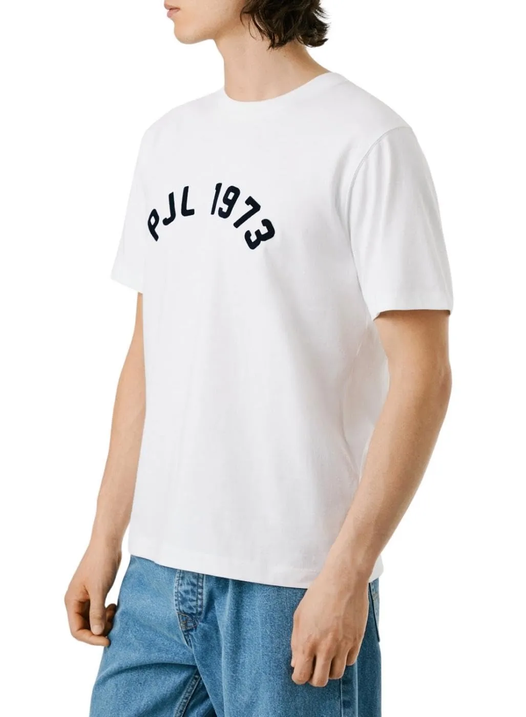 Pepe Jeans Maverick Tee T-Shirt Uomo M Bianca Cotone