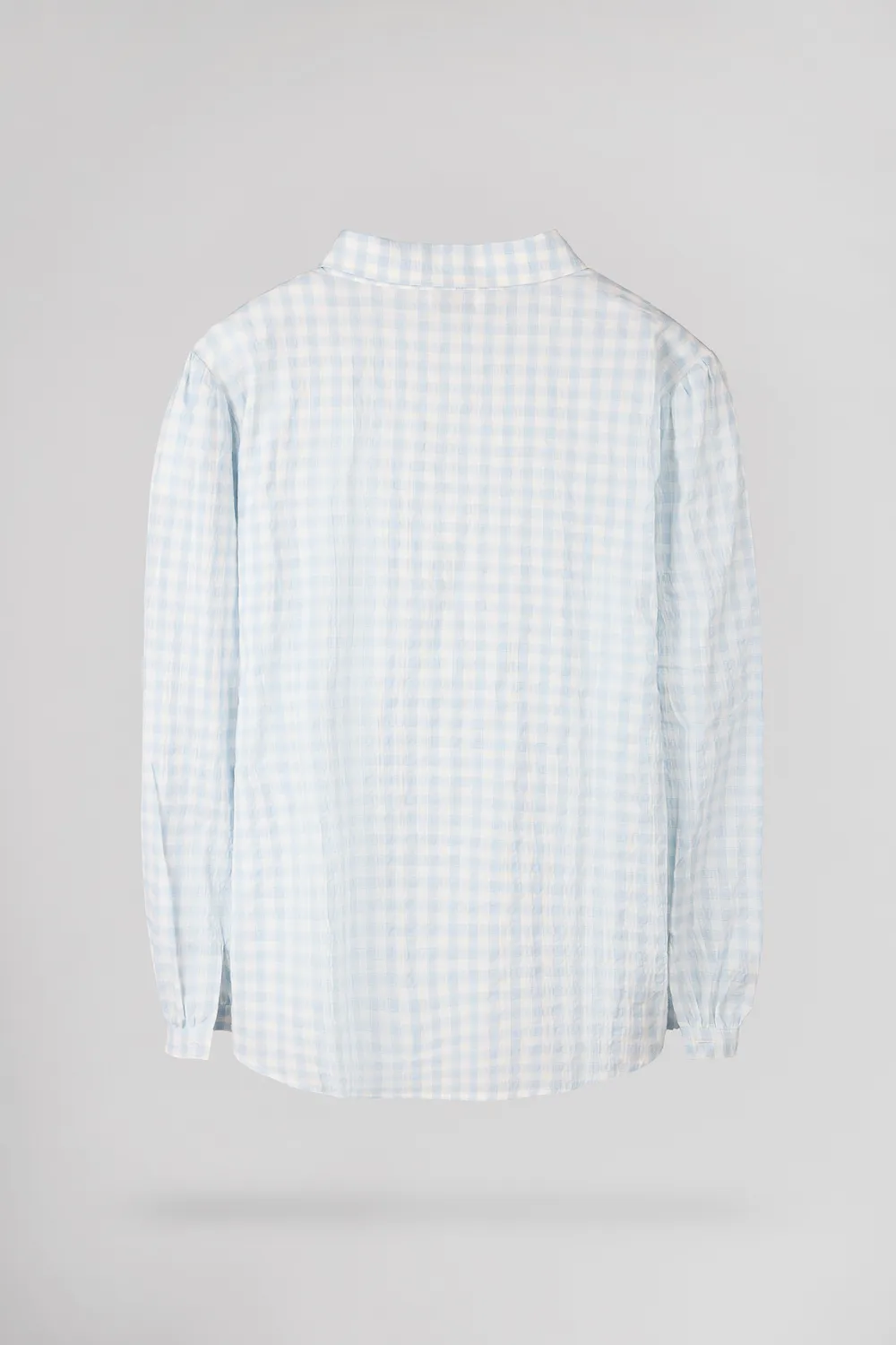 Teddy Smith C-Bulle Camicia Vichy Azzurro Donna