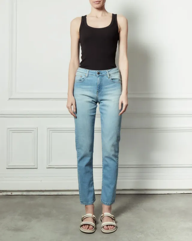 acquaverde Crystal Light Used jeans slim stretch
