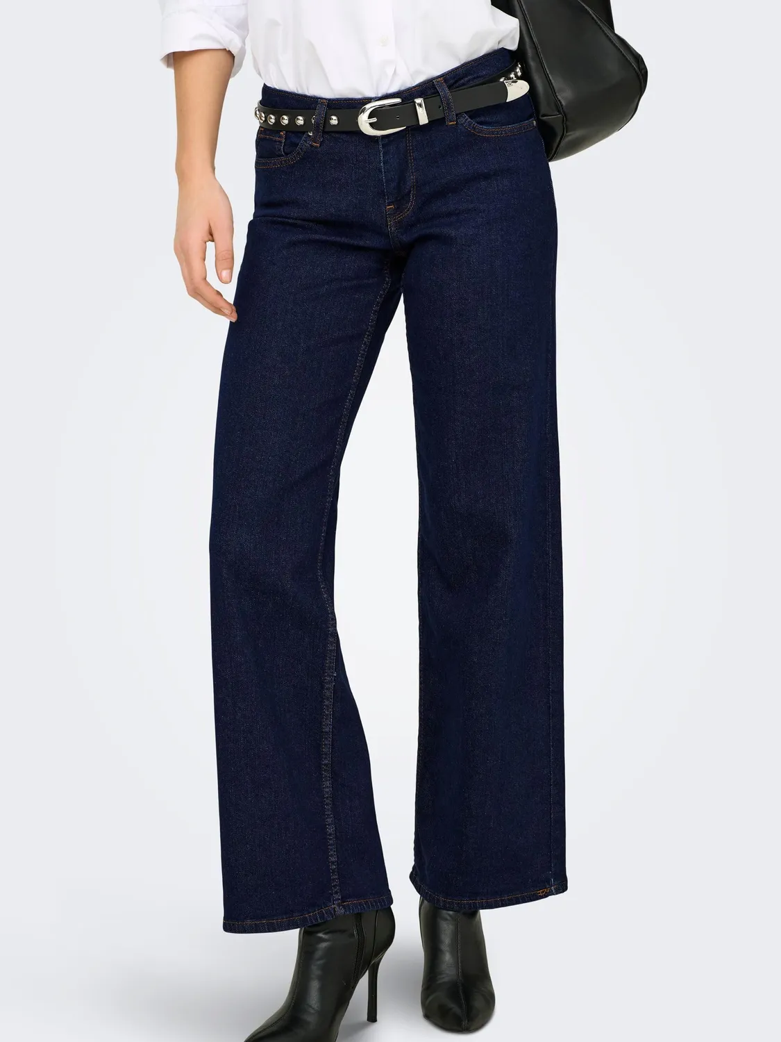 ONLY Onljudy Jeans Wide Leg Donna Vita Bassa M