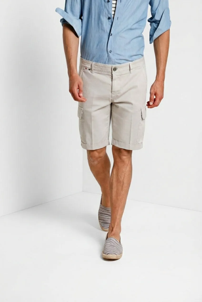 Mason’s Chile bermuda cargo uomo celeste