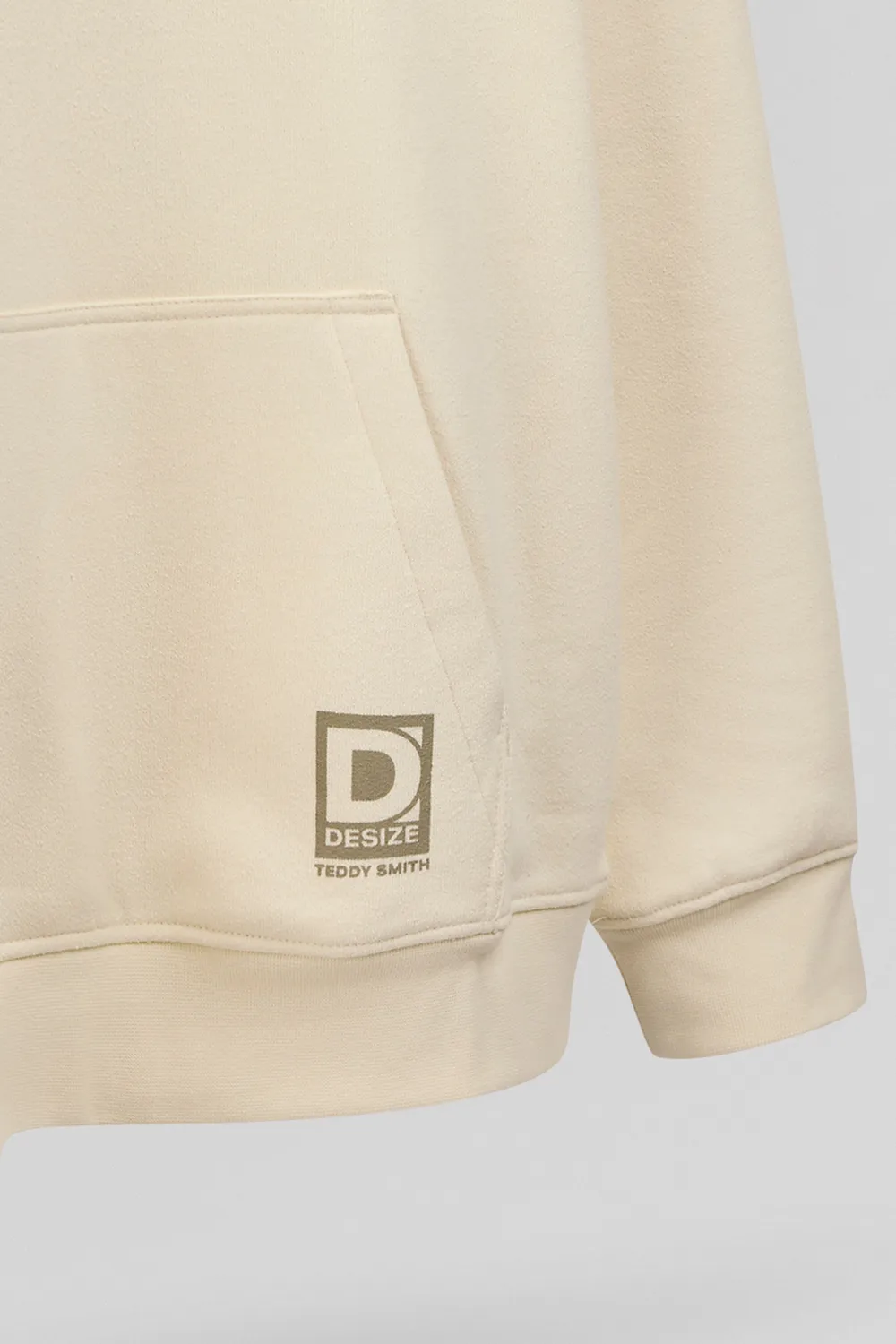 Teddy Smith S-Noah Felpa Crema Uomo