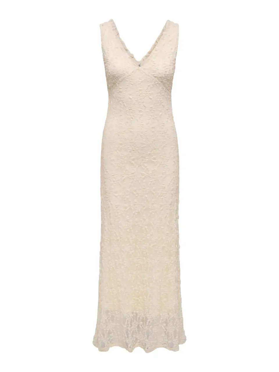 ONLY Onlalbina abito lungo donna L scollo a V