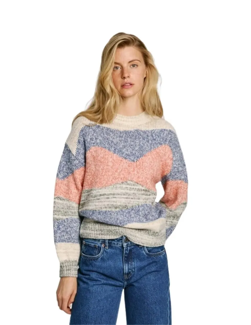 Pepe Jeans Harriet felpa donna cappuccio nera logo