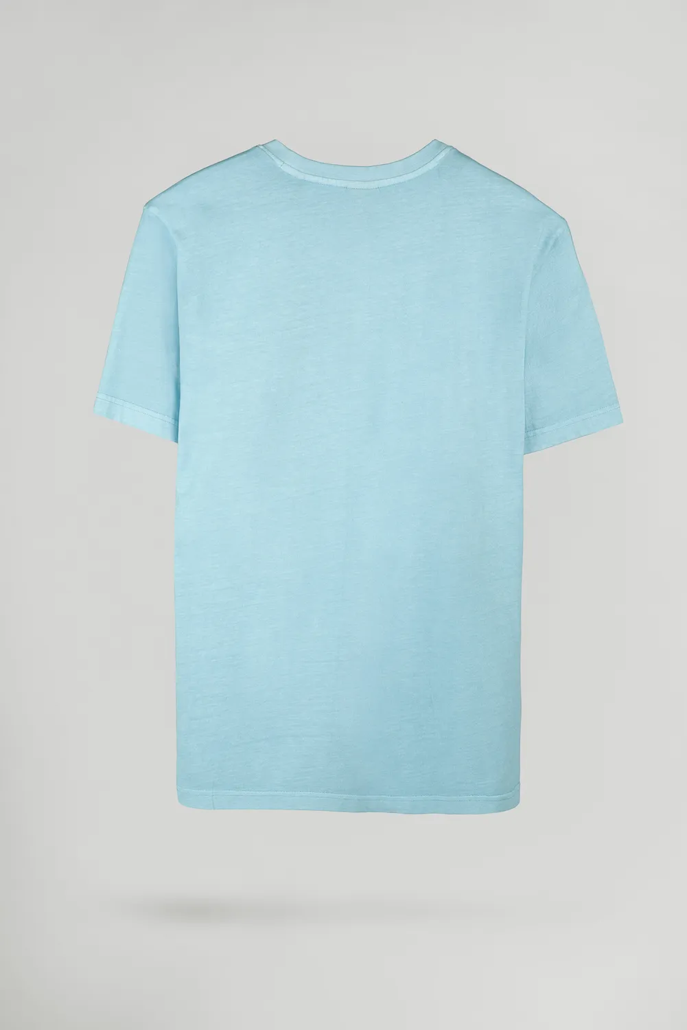 Teddy Smith T-Squad MC t-shirt larga blu lagon delavé