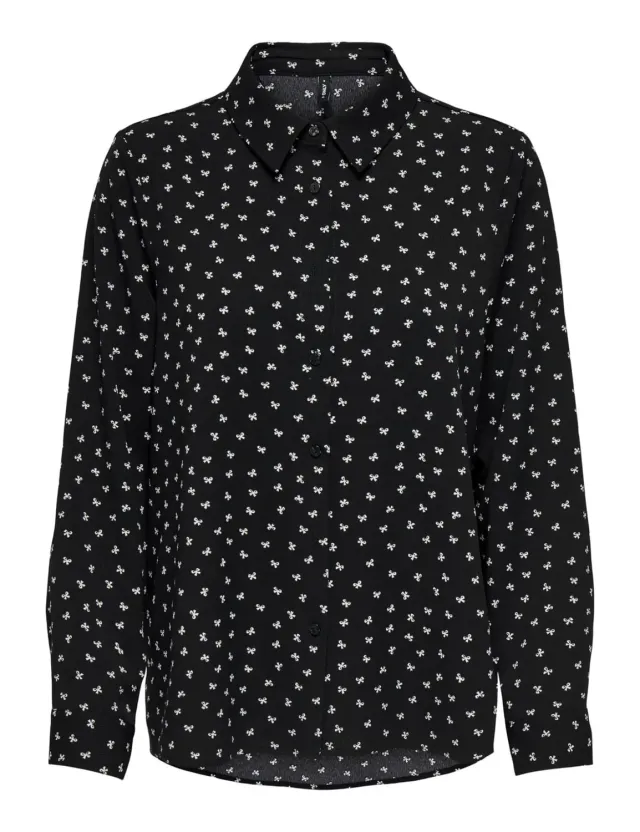 ONLY Onlnova Life Vis New Grace camicia nero XS viscosa