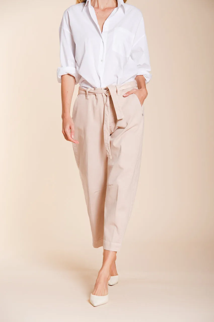 Mason's Vivienne City chino donna rosa balloon fit