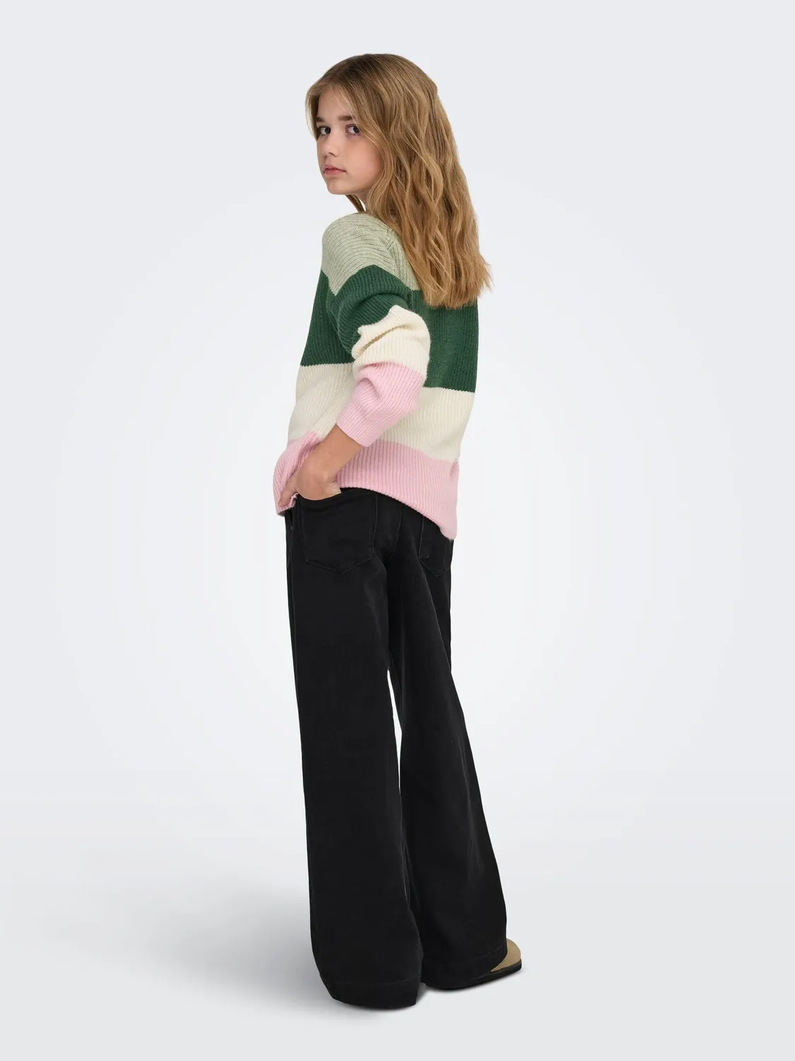 ONLY KOGSANDY pullover bambina righe