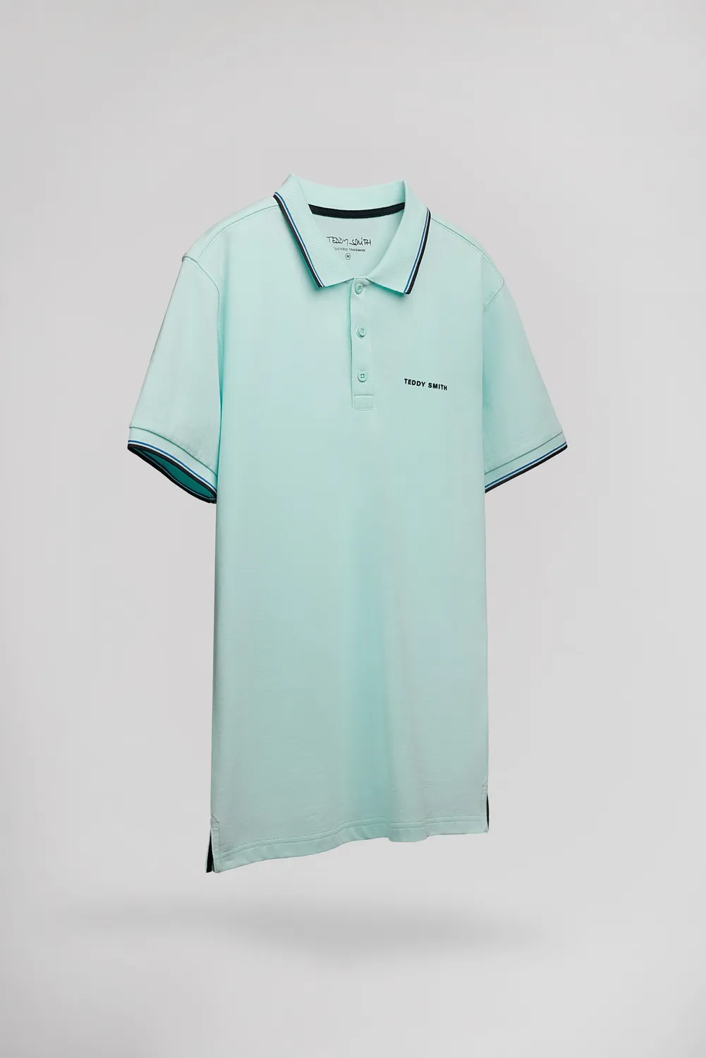 Teddy Smith Pasian 2 MC polo cotone bleach menthol uomo