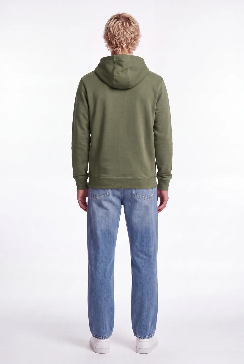 Teddy Smith S-Jim Hoody Felpa Uomo Dusty Kaki Cappuccio