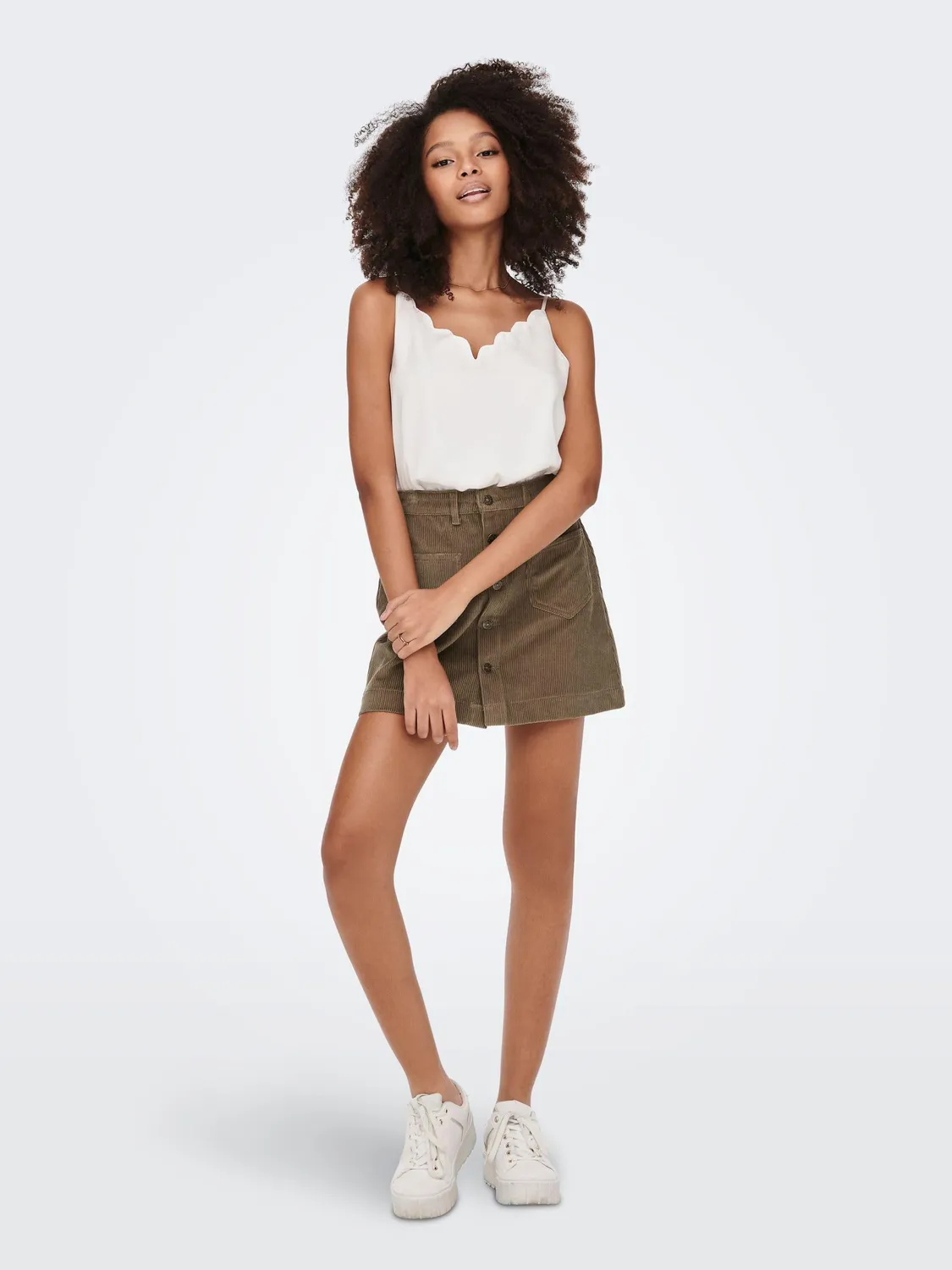 ONLY Onlamazing HW Skirt Tai DNM Noos gonna denim vita alta
