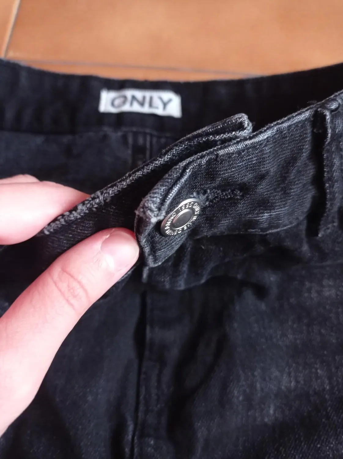 ONLY Onlstella gonna shorts light blue denim