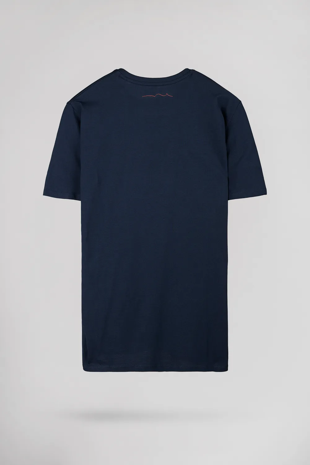 Teddy Smith T-Jim MC T-Shirt Total Navy Cotone Uomo