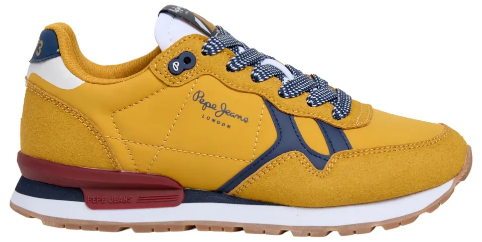 Pepe Jeans Brit Sound B sneaker 33 EU giallo senape