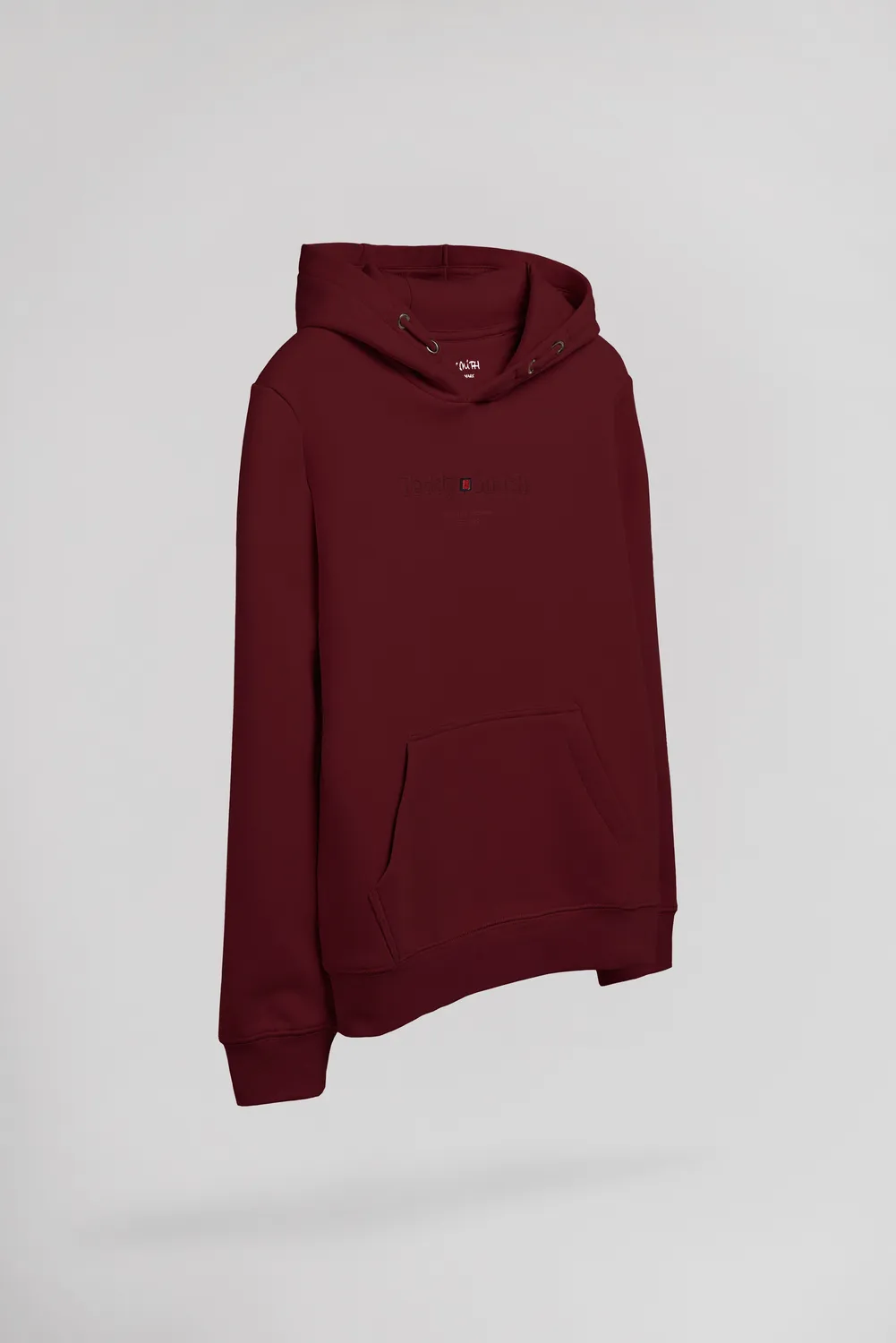 Teddy Smith S-Jim Hoody Jr felpa bordeaux bimbo