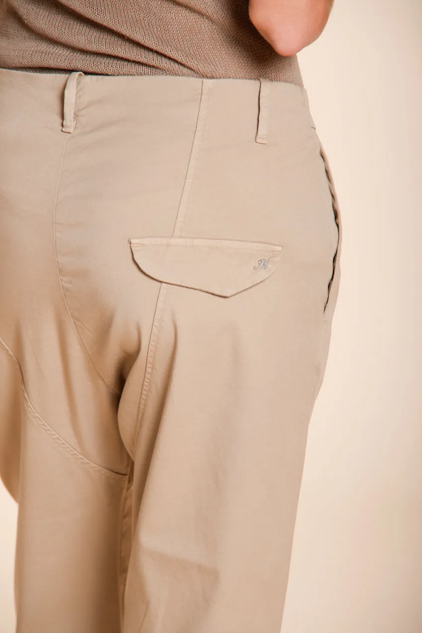 Mason's Malibu Jogger chino donna beige medio carrot