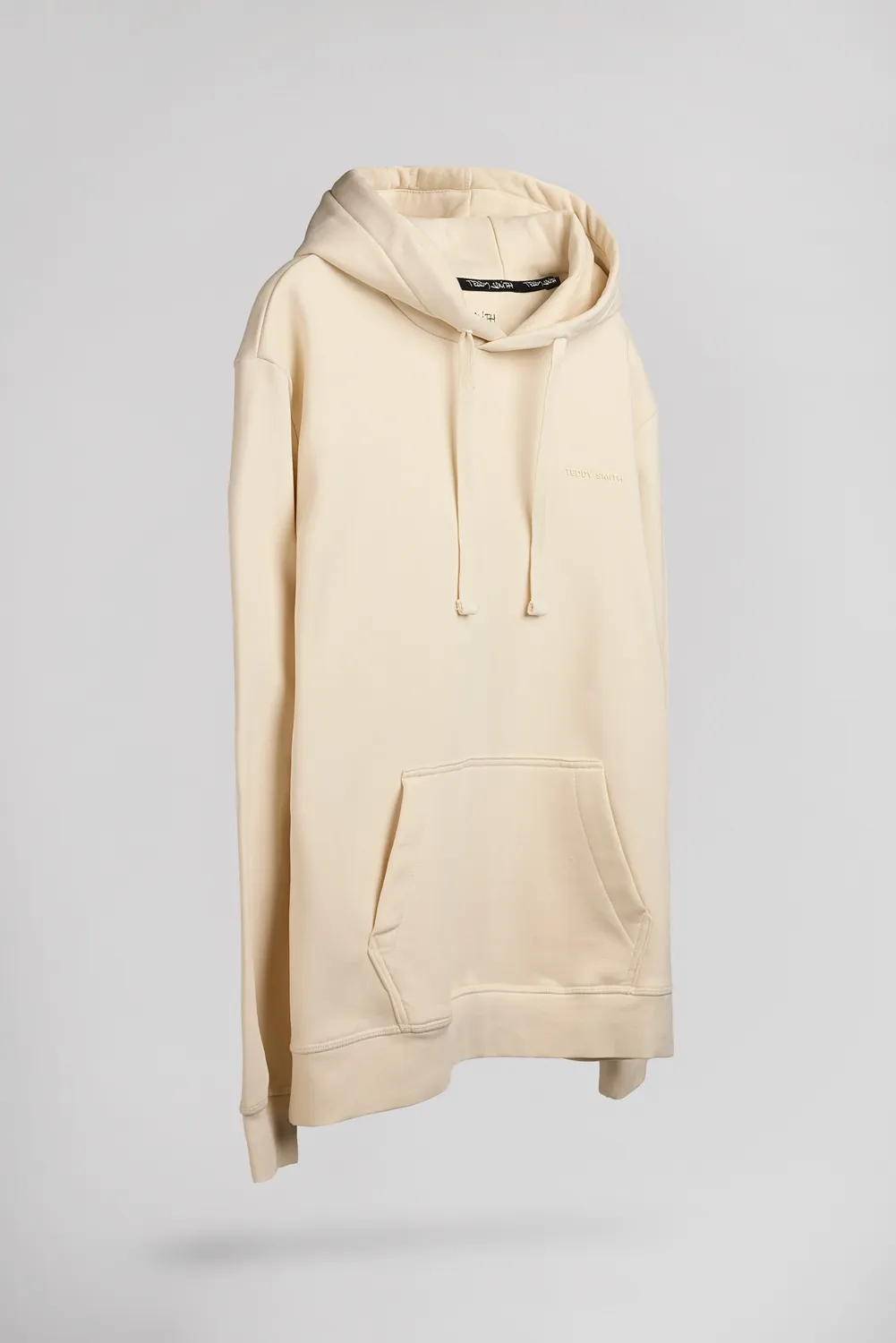 Teddy Smith S-Nark Hoody felpa uomo naturel con cappuccio