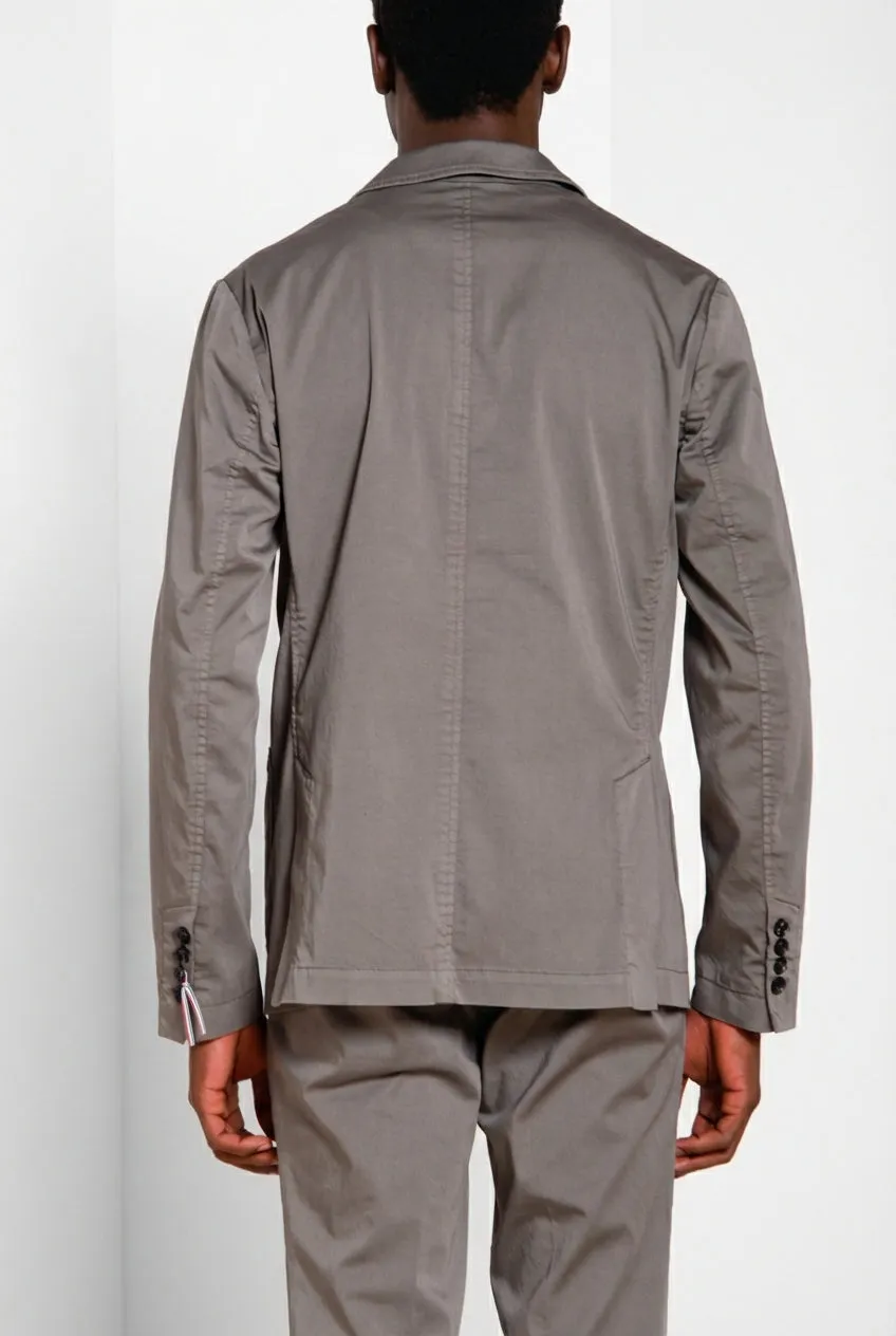 Mason's Da Vinci Travel blazer grigio scuro stretch