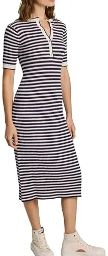 Pepe Jeans Ines Vestito Donna a Costine Taglia M