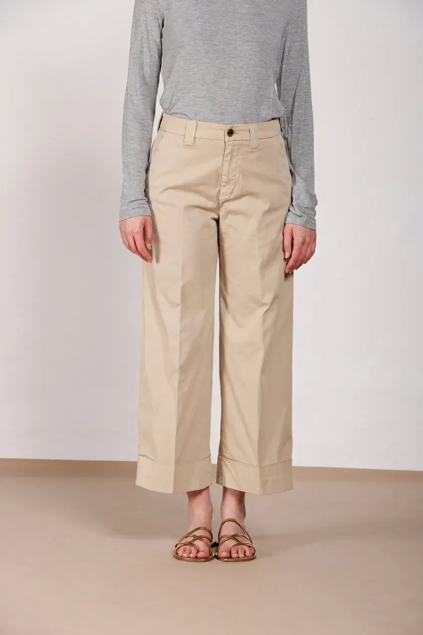 Mason's New York Studio Cropped chino donna burro
