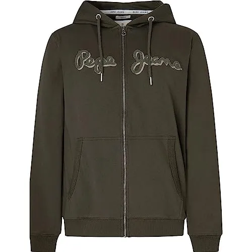 Pepe Jeans Ryan Felpa Zip Cappuccio Nera L