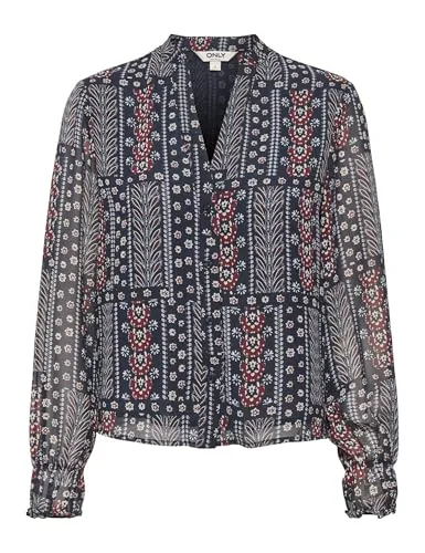 ONLY Onldua Myrilla Life L/S camicia donna S