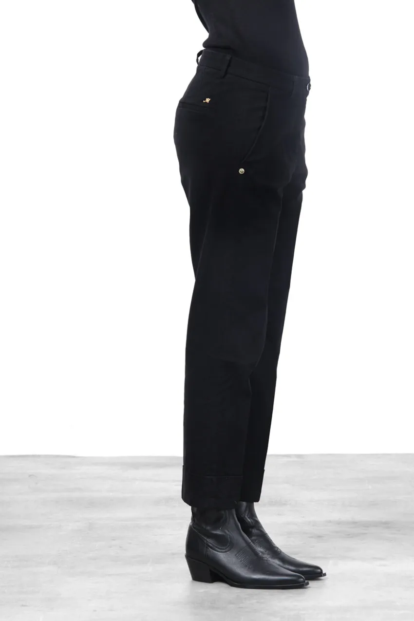 Mason's New York Carrot chino donna nero carrot fit