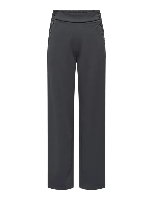ONLY Onlrina Button pantalone jersey blu grafite M 32L