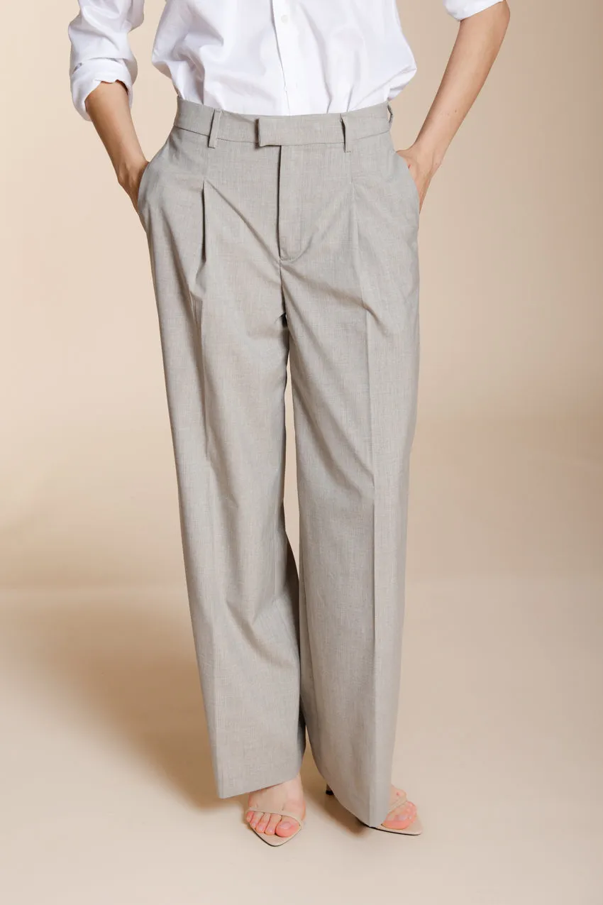 Mason's New York Wide Chino Donna Beige Lana Travel