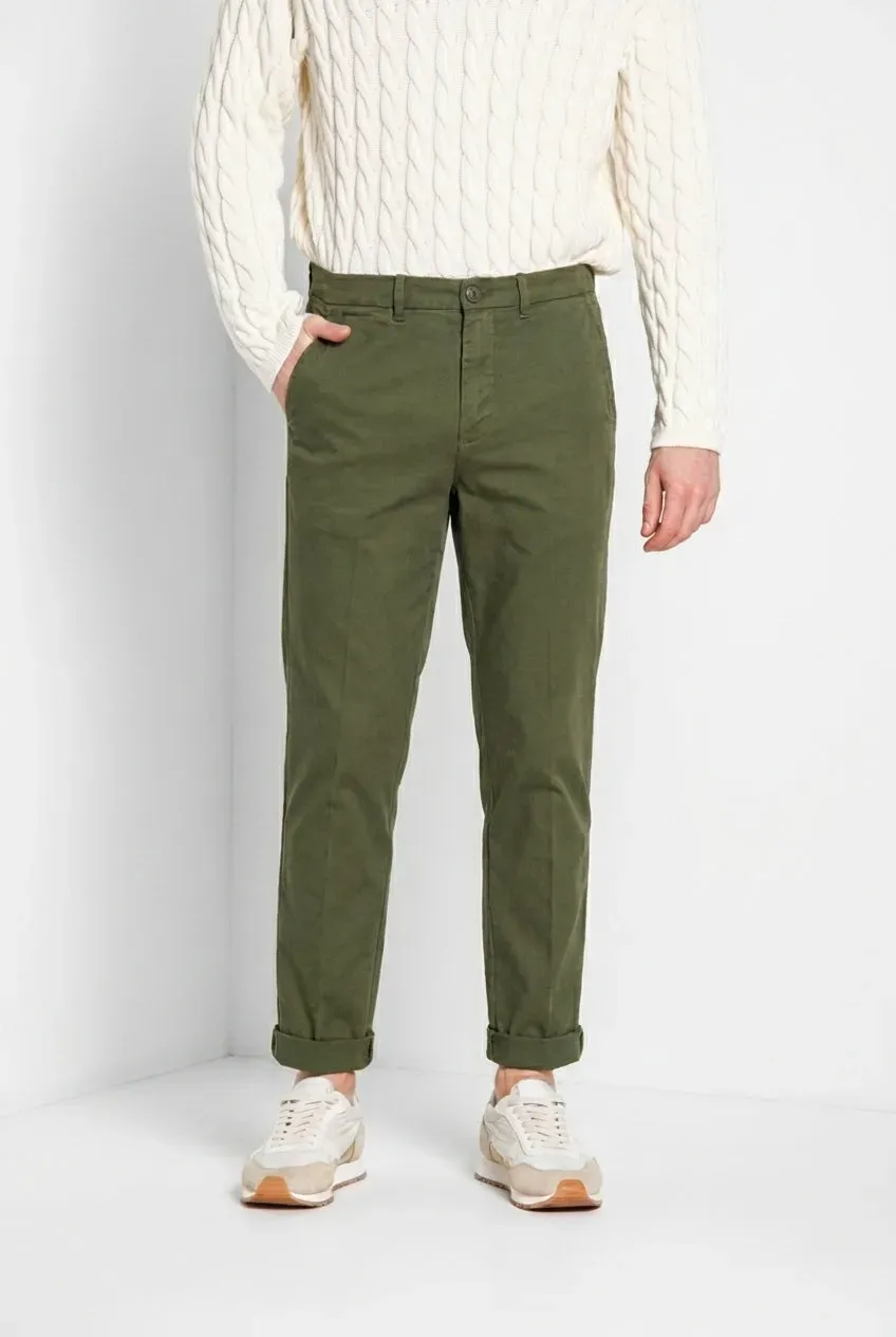 Mason's Boston Chinos pantalone chino oliva relaxed