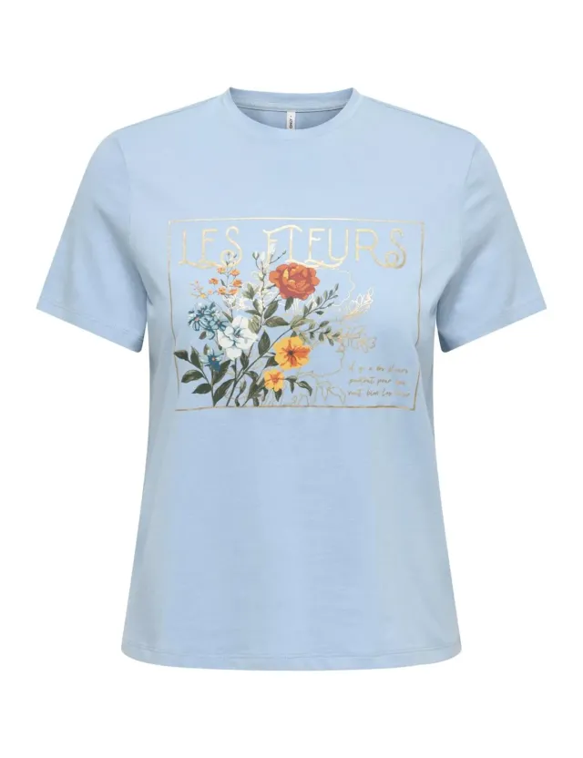ONLY Onlamberdine top donna fantasia manica corta
