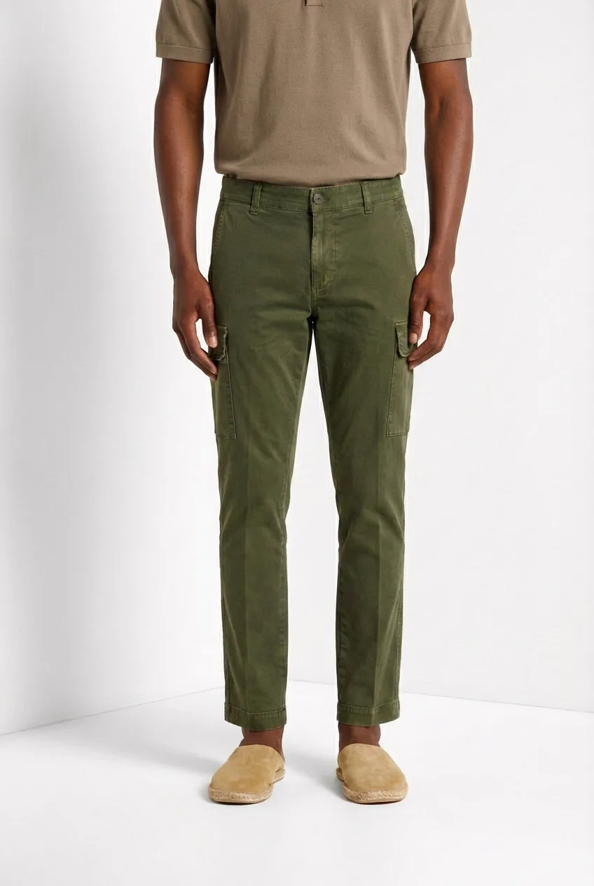 Mason's Chile cargo uomo verde bosco extra slim