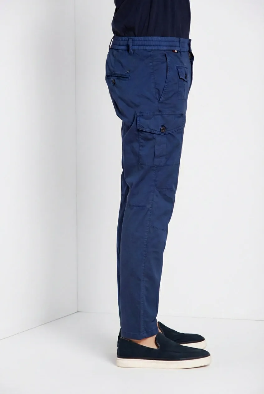 Mason's George Coolpocket cargo uomo blu royal