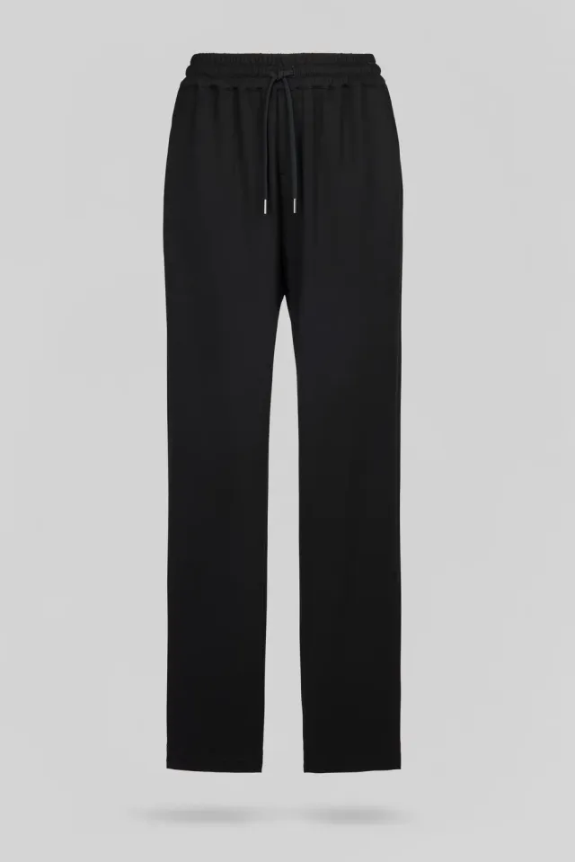 Teddy Smith Milano pantalone donna nero elasticizzato