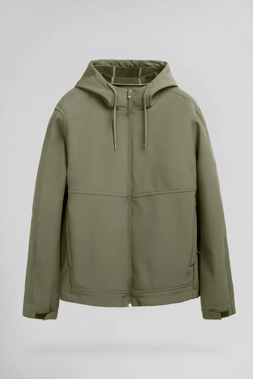 Teddy Smith B-Renzo giubbotto softshell kaki uomo pile