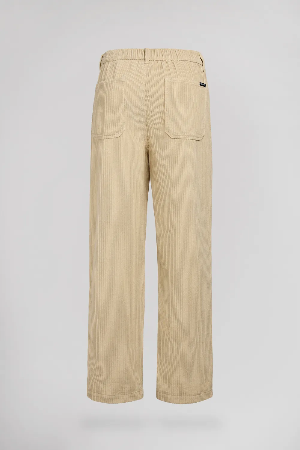 Teddy Smith P-York Pantalone Velluto Uomo Crema Cotone